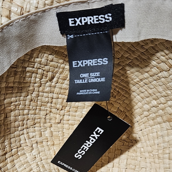 Nwt Express Straw Floppy Hat - Picture 13 of 13